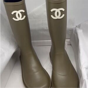 CC Rainboots olive green Size 37 Never Used